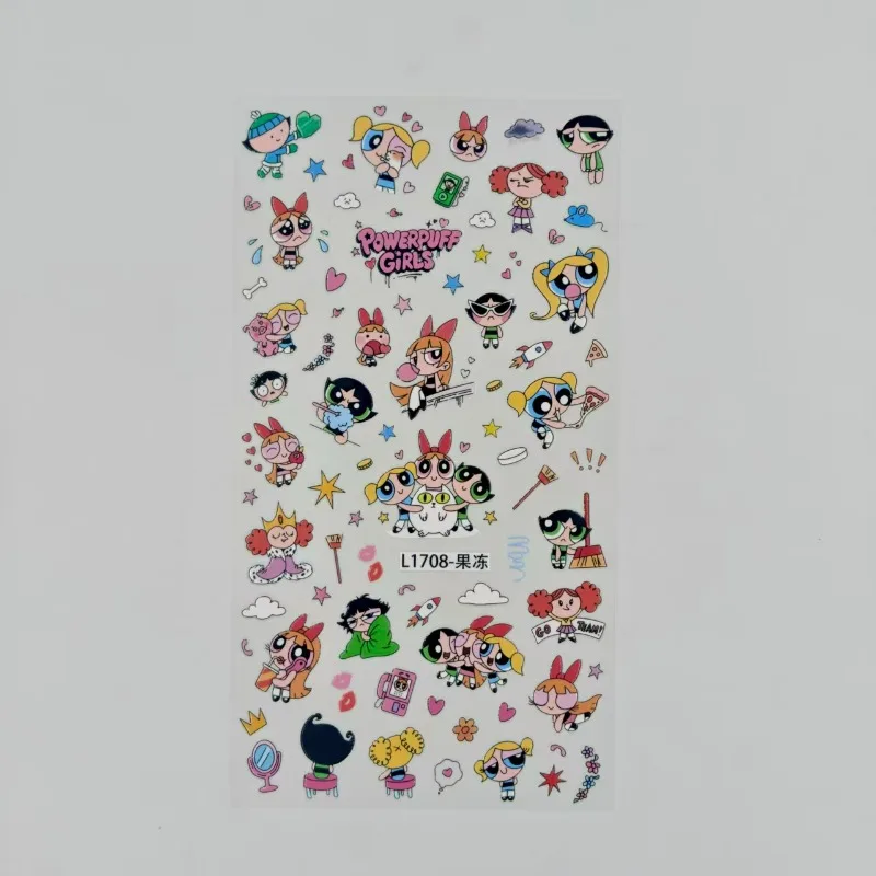 Powerpuff Girls Stickers Water - Model Kit Anime Girl review and price