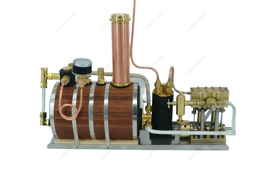 Two-Cylinder Reciprocating Ste - Model Kit Engine review and price