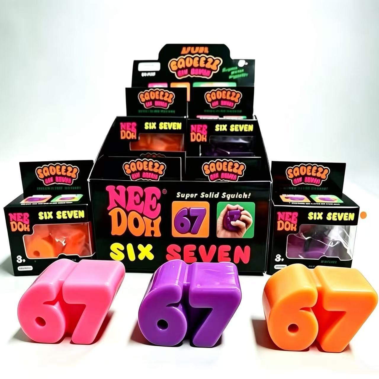 Six Seven Number TPR Squishy T - Model Kit Eva review and price